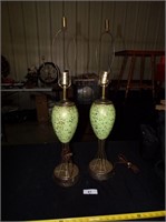 (2) Matching Mid-Century Lamps