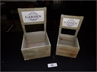 (2) Garden Boxes