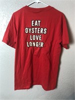 Vintage Eat Oysters Love Longer Shirt