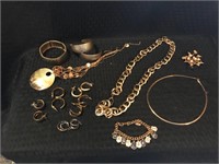Hartland H.S. charm Bracelet and other necklaces