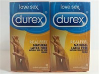 Durex: Reel Feel Natural Condoms (x6 Value Pack)