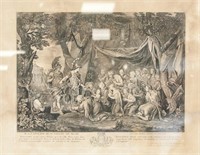 Charles Le Brun French "Tent of Darius" Print