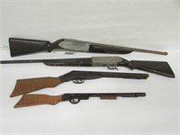 2 Frontier Cap Rifles, Cork Shotgun & Rifle