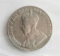 1926 Canada 5 Cents Far 6 Coin ICCS COA VG-10