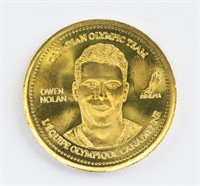 2002 Owen Nolan Canadian Olympic Team Coin