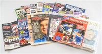 Lot of 16 Hockey Magazines and Other Memorabilia