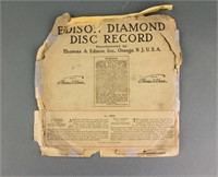 US Original Thomas A Edison Record No. 80302