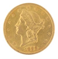1899-S Liberty Head $20.00 Gold Double Eagle