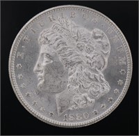 1880 San Fransisco Choice BU Morgan Silver Dollar