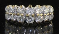14kt Gold Brilliant 1.50 ct Diamond Ring