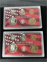 United States mint silver proof set