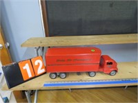 TONKA TOY TRANSPORT SEMI & TRAILER