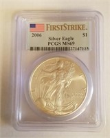 2006 PCGS MS69 American Silver Eagle