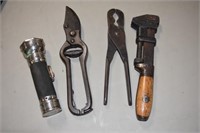 Vintage Cronk & WB Tools, Yale Flashlight