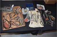 Large Collection of Vintage Doctor Equipment