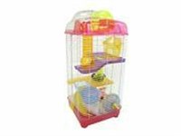 YMLGROUP CLEAR PLASTIC DWARF HAMSTER, MICE CAGE