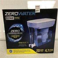 ZEROWATER 5 STAGE FILTRATION  20 CUPS