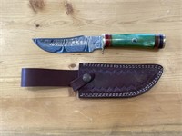 Unique Custom Damascus Knife #11