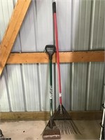 Roofing Shovel & Garden Rake