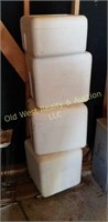 (4) Styrofoam Coolers