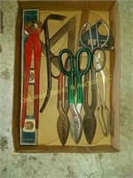 Box of Tools - Tin Snips & Miscellaneous