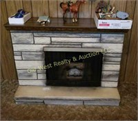 Electric Fireplace - Items Not Included