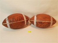 1975 Highland HS Signed Footballs