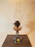 Antique Oil Lamp w/ Original Chimney