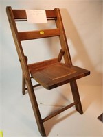 Vintage Child Chair "Horace Mann Elementary SchooI