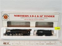 Bachmann Northern 4-8-4 & 52' Tender
