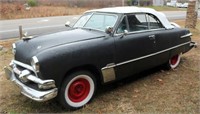 1951 Ford Custom Convertible Black