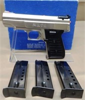 Jennings 9mm Model Nine Nickel-Plated Pistol