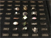 15 Rings—Several spoon rings