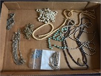 Assortment of bead necklaces