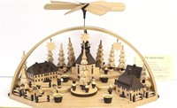 German Wooden Carolers Pyramid  - Large Scene