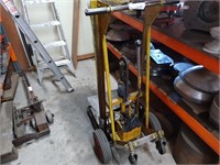 Steel Framed Manual Hydraulic Die Lifting Trolley