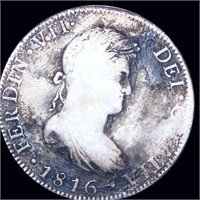 1816 Mexican Silver 8 Reales NICELY CIRCULATED