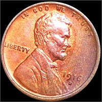 1916-D Lincoln Wheat Penny NEARLY UNCIRCULATED