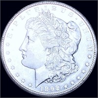 1892-CC Morgan Silver Dollar UNCIRCULATED