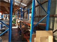 3 Bays Adj 3 Tiered Pallet Racking Approx 3000mm H