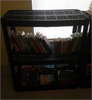 Plastic Shelf with Novel Type Books