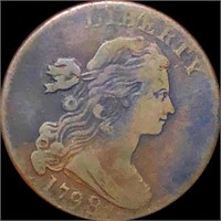 1798 Draped Bust Large Cent LIGHTLY CIRCULATED
