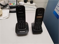 2 Panasonic Portable Telephones each with Charger