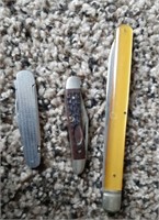 (3) Pocket Knives