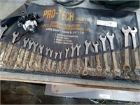 Large Qty Assorted Spanners & Torch