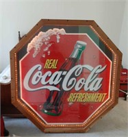 Large Lighted Coca Cola Sign