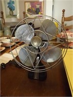 Antique Wizard Metal Fan (Looks New!)