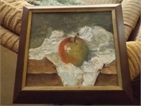 Lona Cox Original Art  - "Apple"  12" x 12"