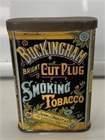 Buckingham Bright Cut Plug Smoking Tobacco Tin -