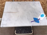 LARGE MARBLE TOP OR CUTTING BOARD